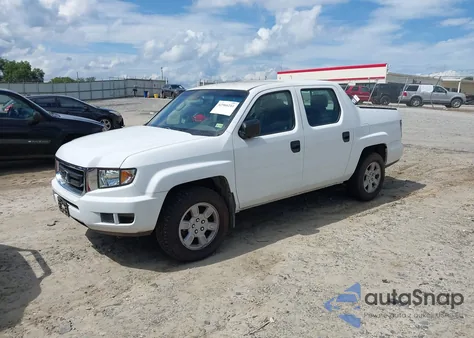 2010 Honda Ridgeline Rt from USA, damaged, VIN 5FPYK1F27AB010501
